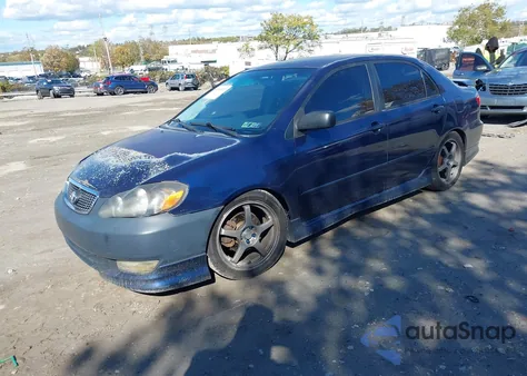 2004 Toyota Corolla S z USA, uszkodzony, nr VIN 2T1BR32E14C244938